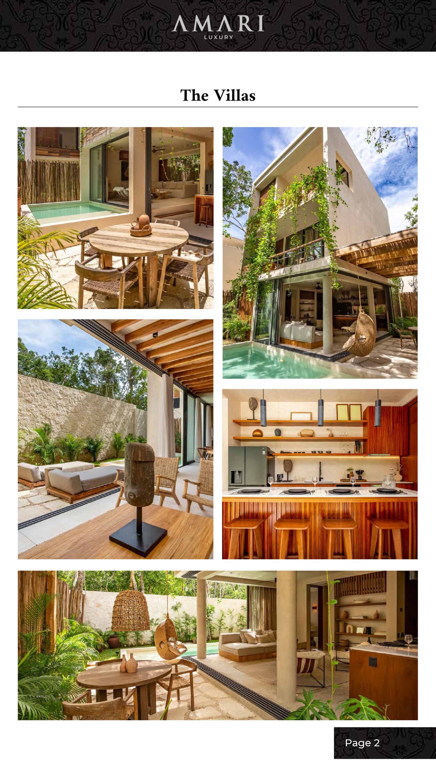 AMARI Luxury Services Page 3