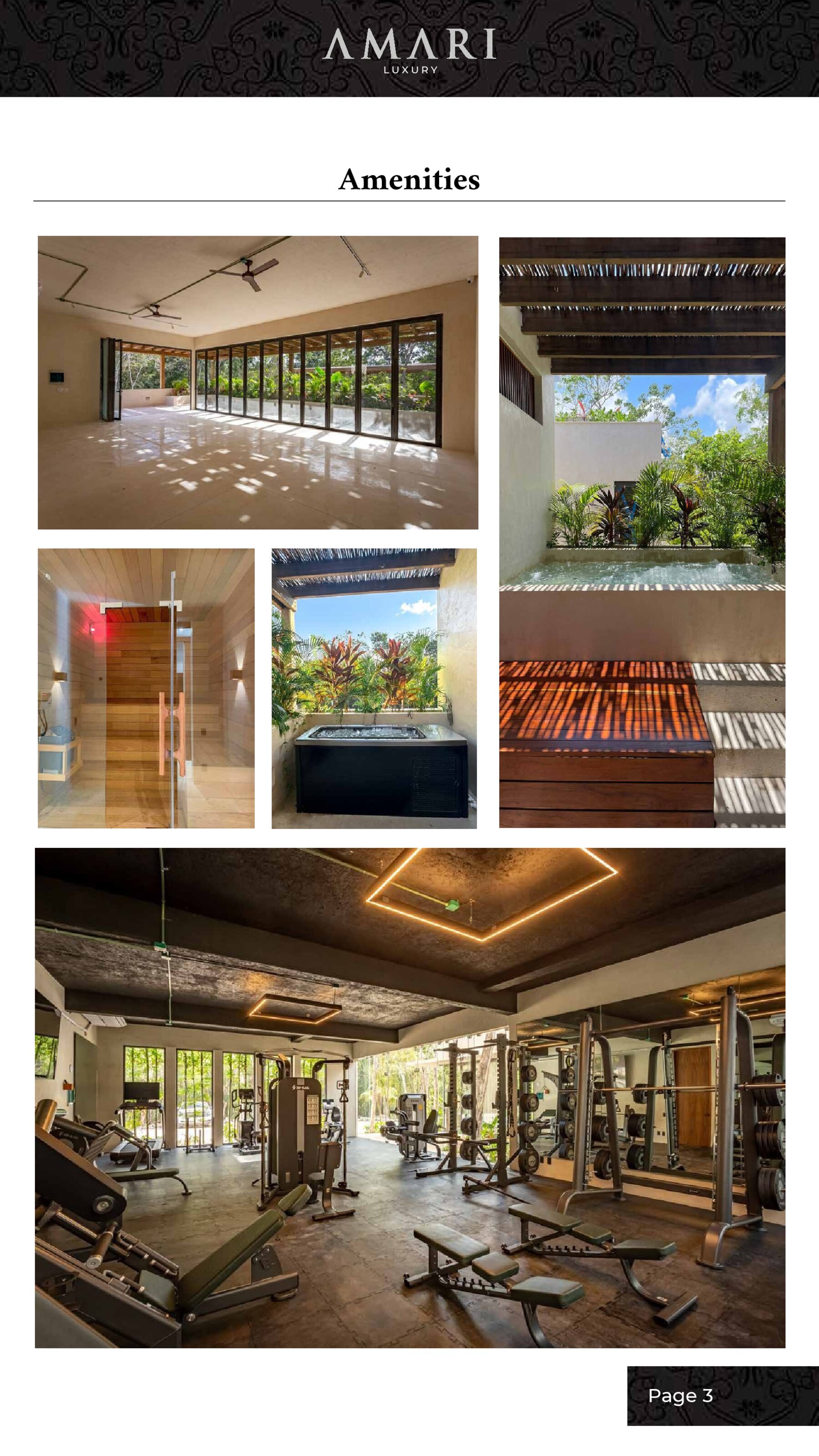 AMARI Luxury Services Page 4