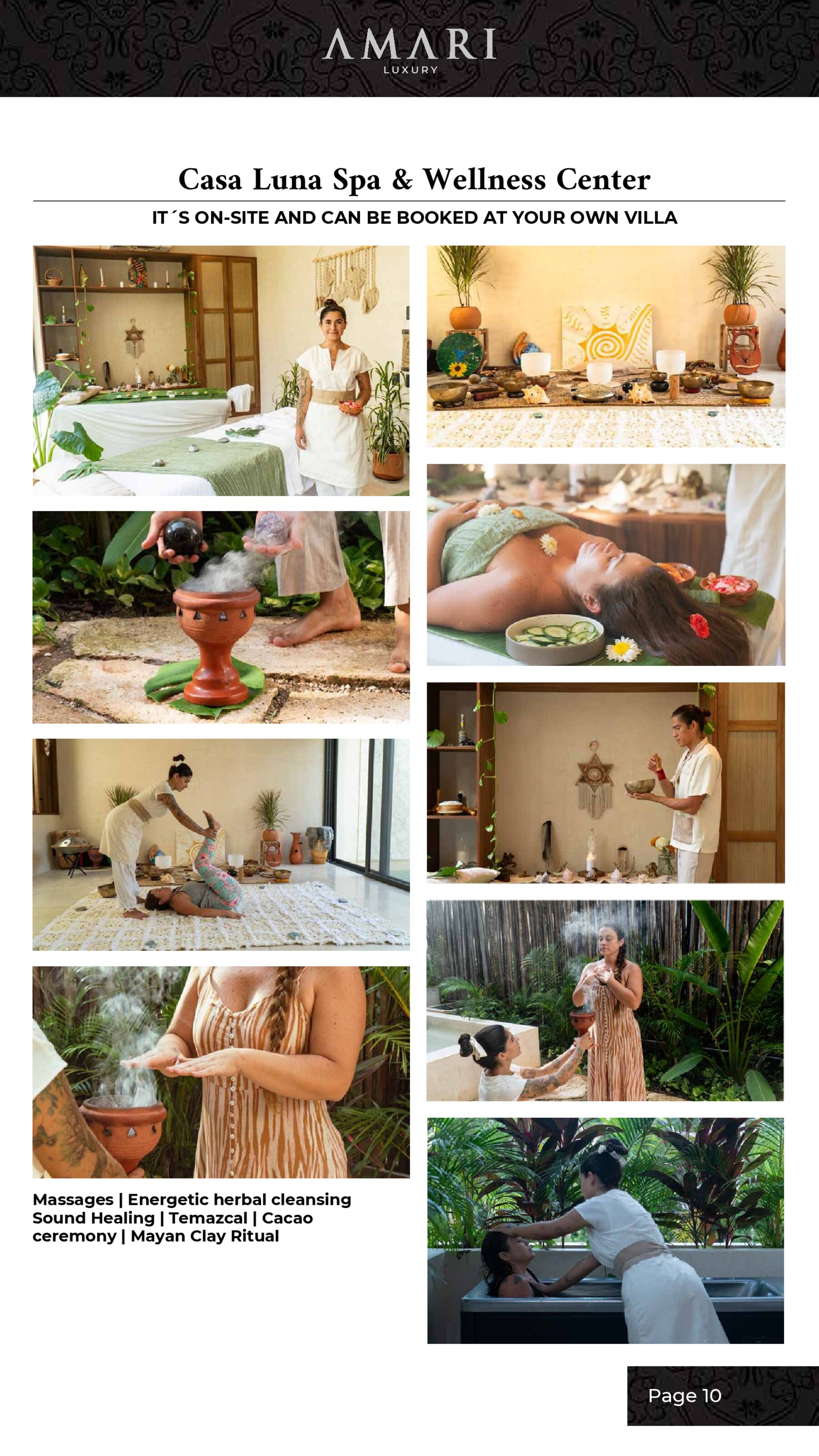 AMARI Luxury Services Page 11