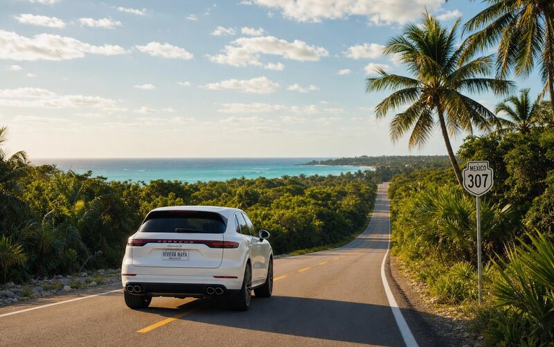 Cancún Airport to Tulum transport options — private transfers, ADO bus, shuttles, and rental cars