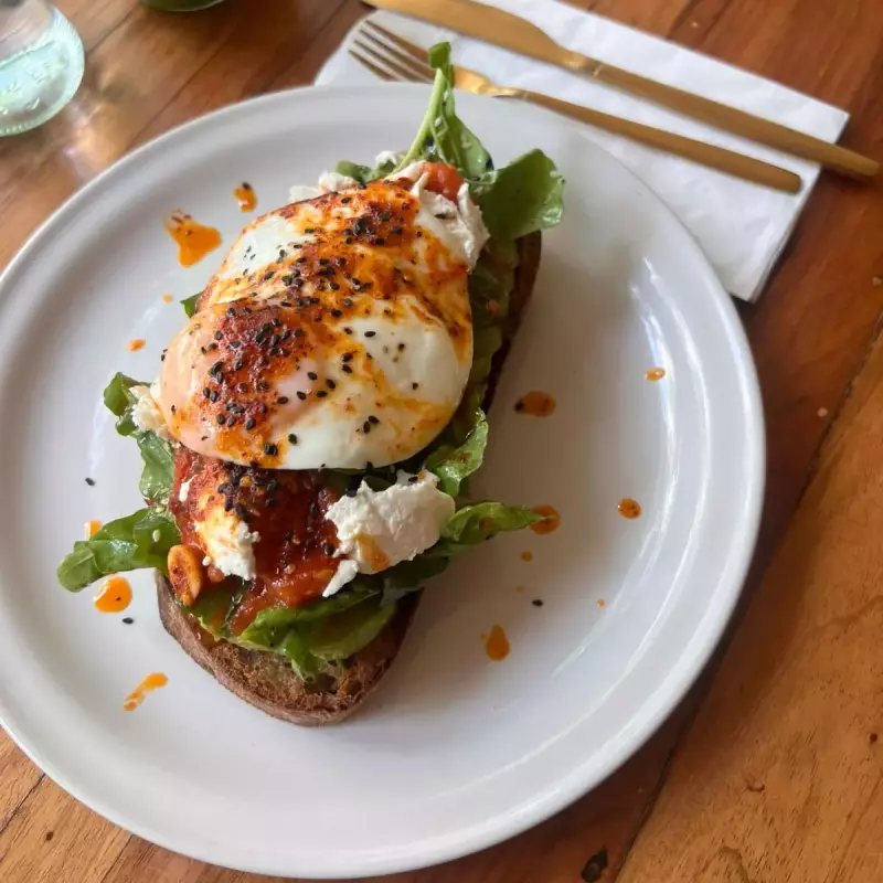 Avocado toast at Cidro Tulum