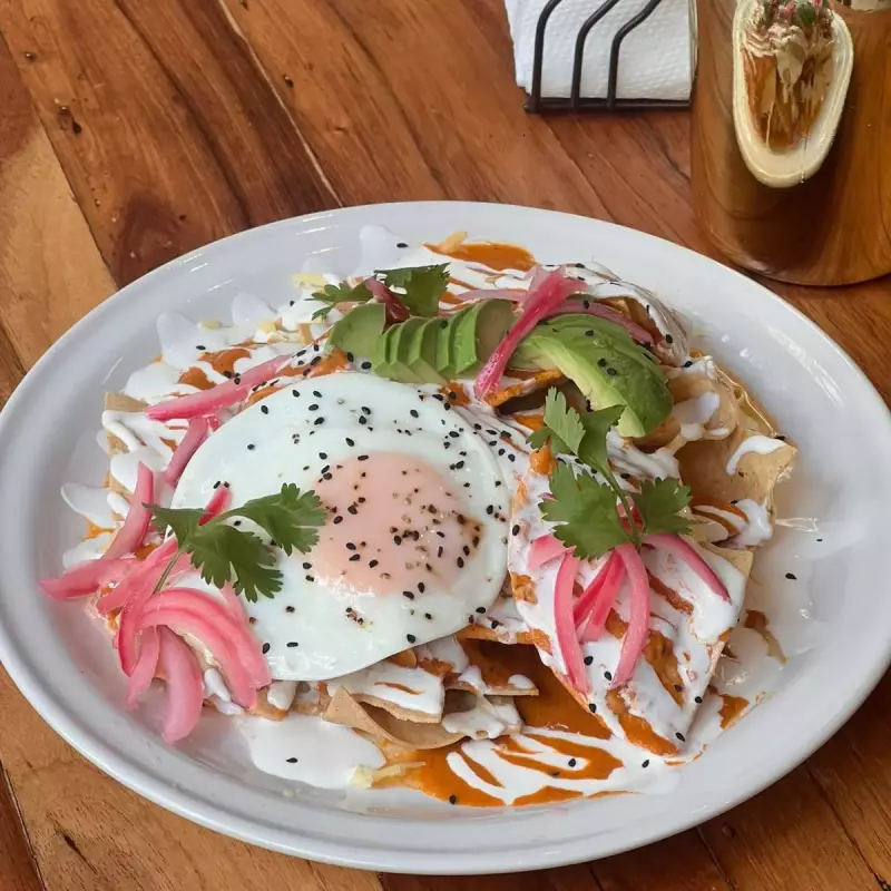 Chilaquiles at Cidro Tulum