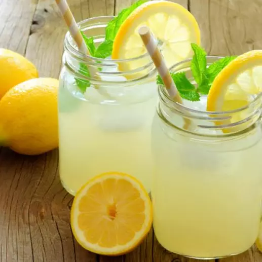 Fresh lemonade at Cidro Tulum