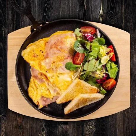 Fresh omelette at Cidro Tulum