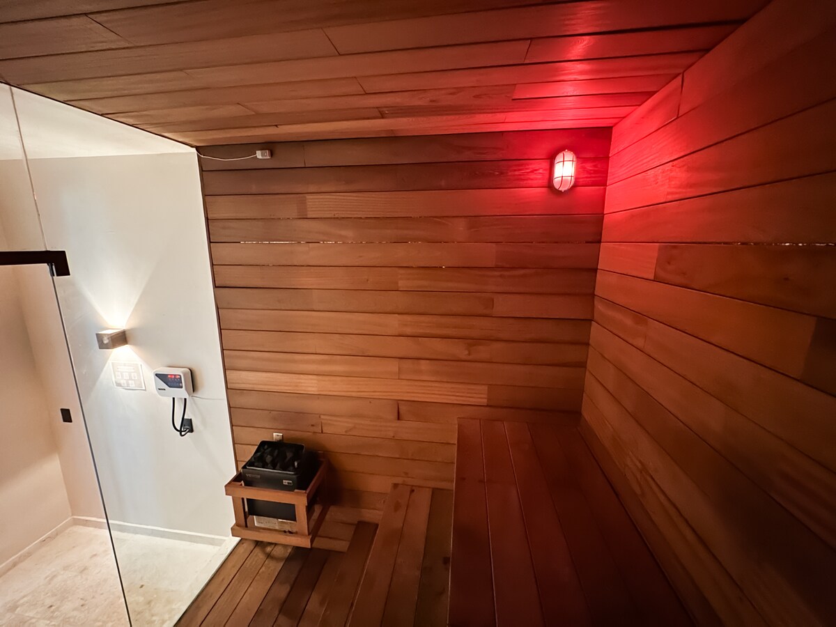 Kitchen detail with premium countertops